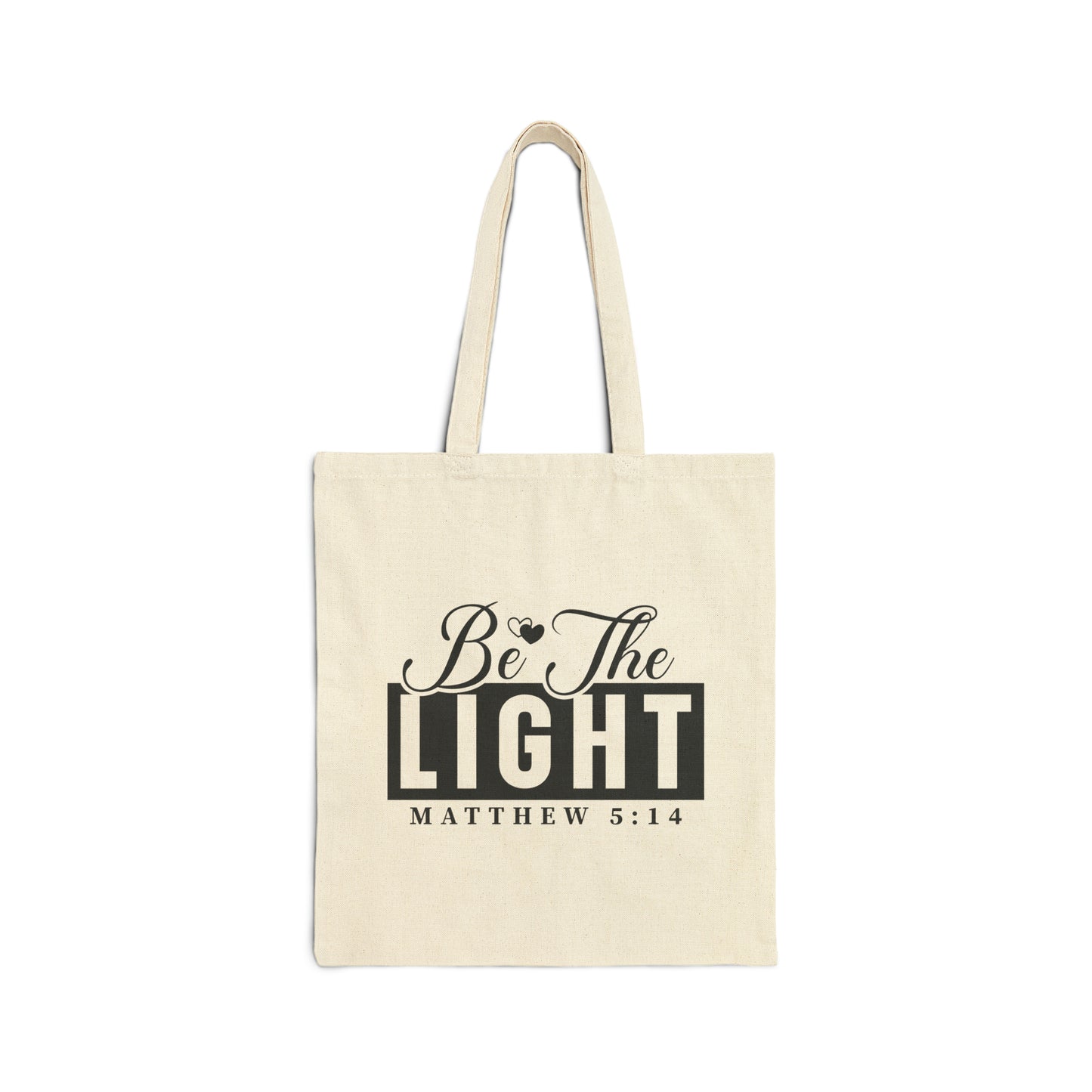 Cotton Canvas Tote Bag