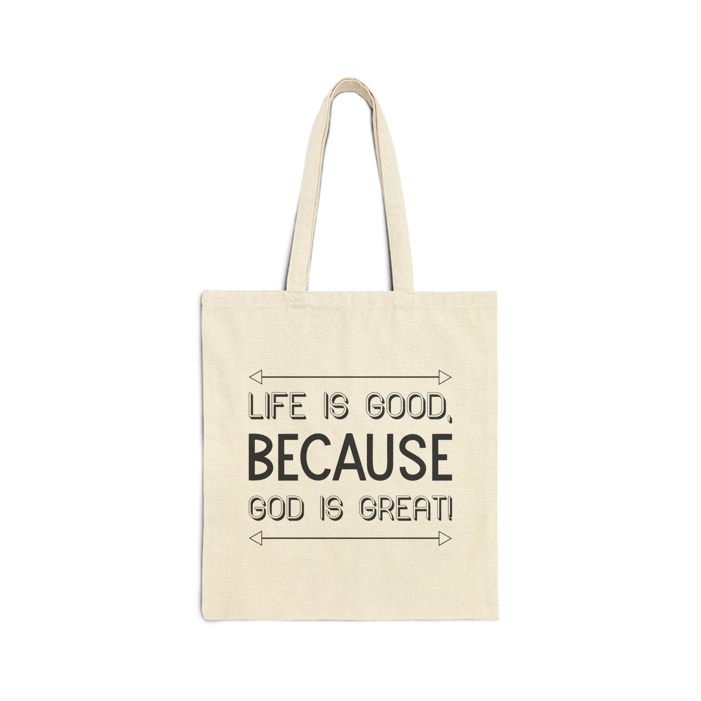 Cotton Canvas Tote Bag