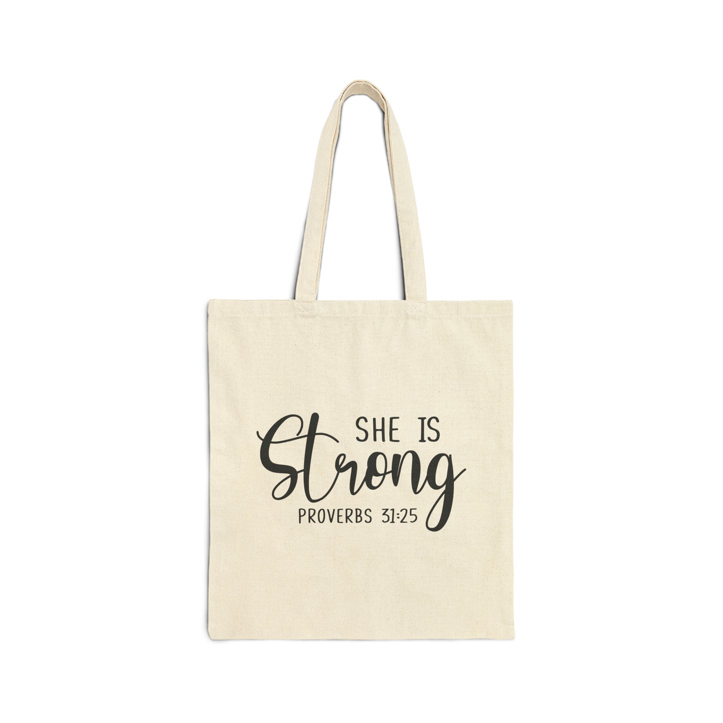 Cotton Canvas Tote Bag