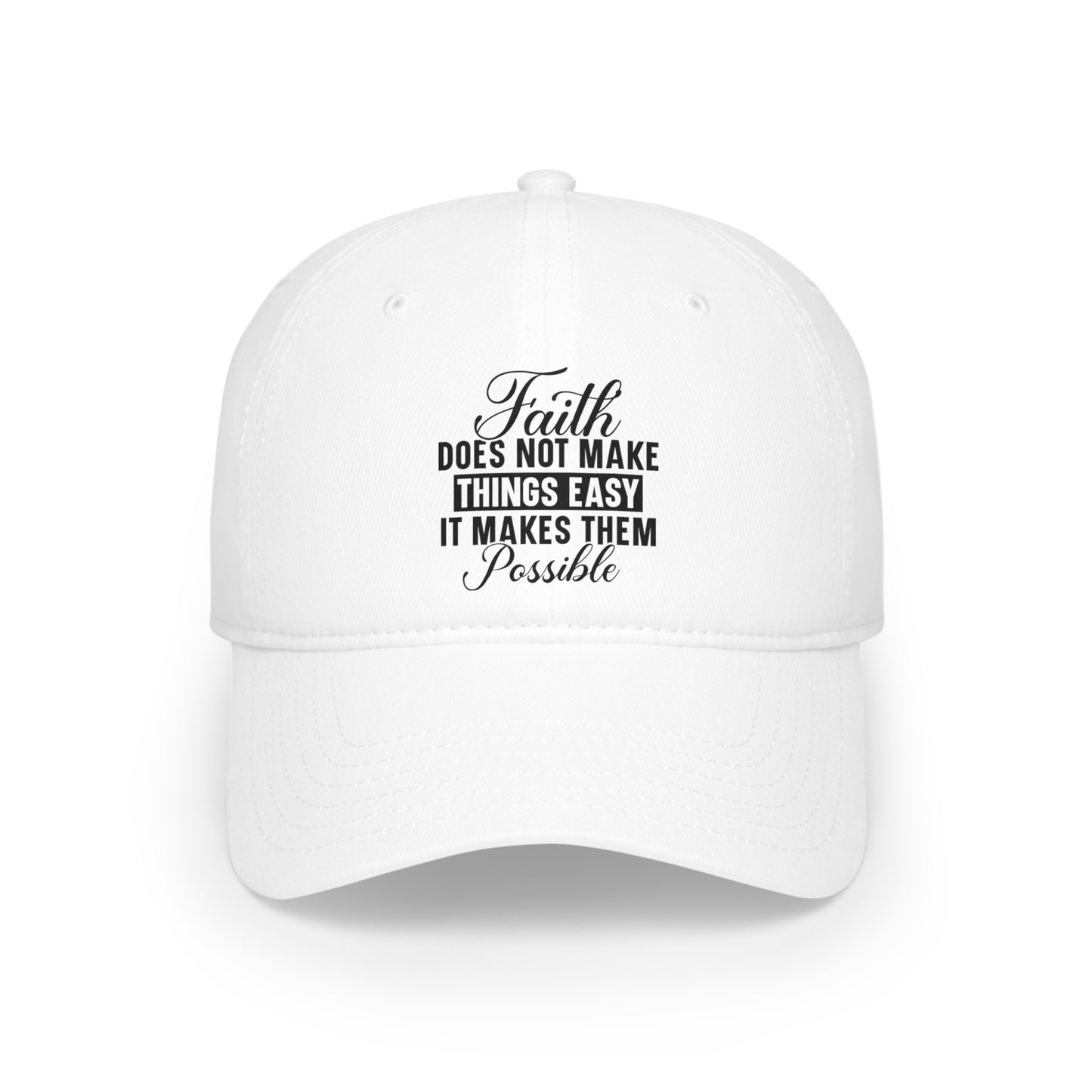 Low Profile Baseball Cap