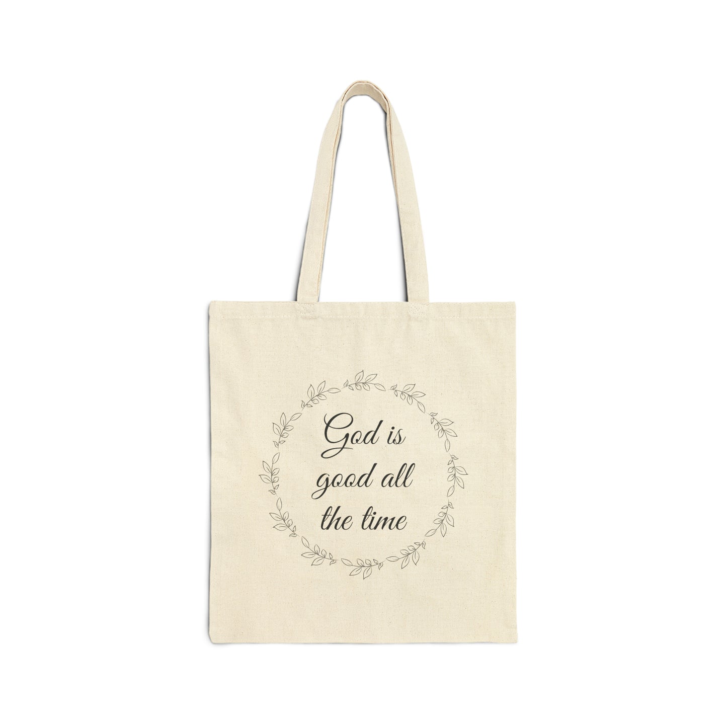 Cotton Canvas Tote Bag