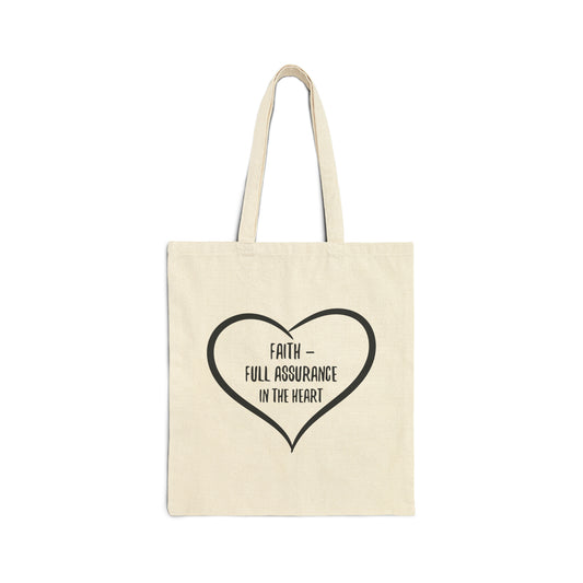 Cotton Canvas Tote Bag