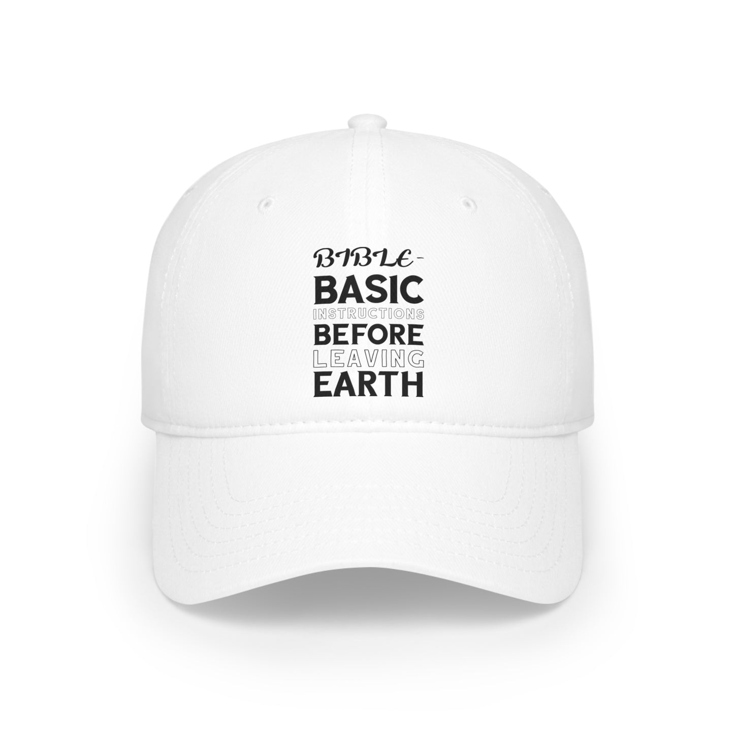 Low Profile Baseball Cap