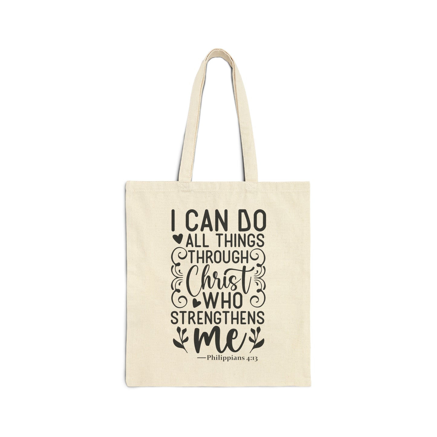 Cotton Canvas Tote Bag