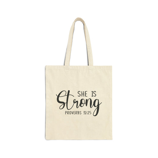 Cotton Canvas Tote Bag