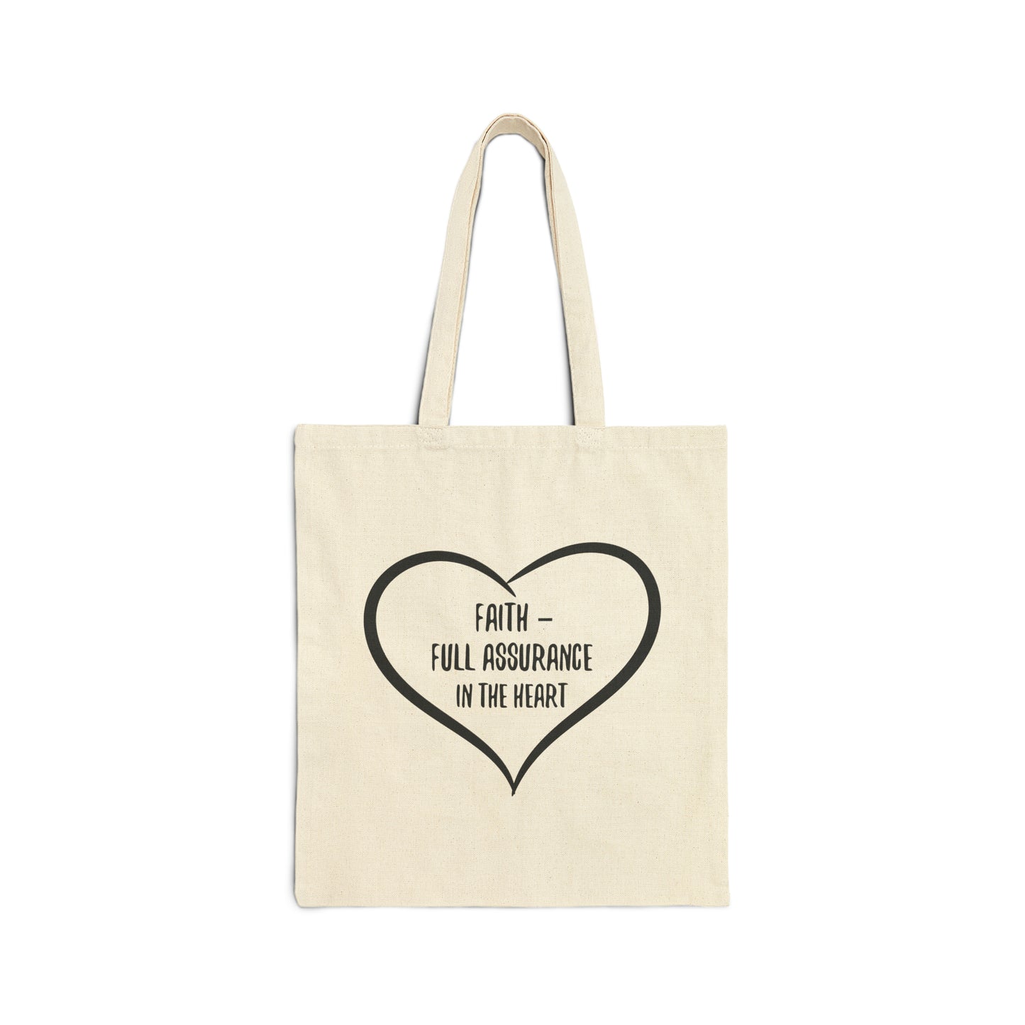 Cotton Canvas Tote Bag