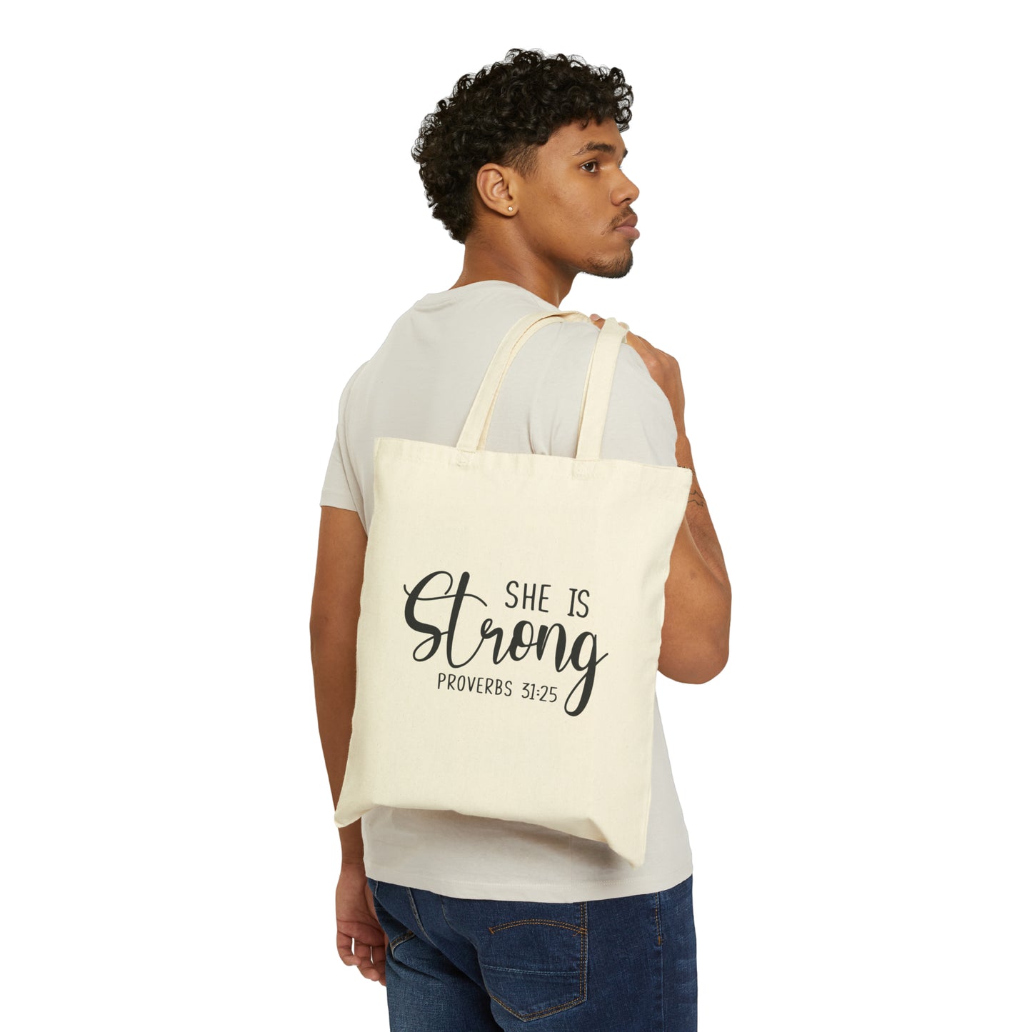 Cotton Canvas Tote Bag